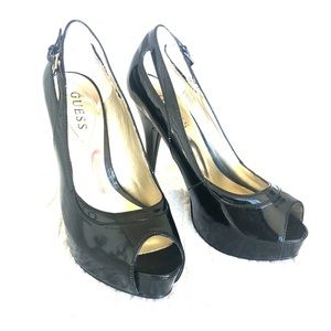 Guess Peep-Toe Platform Pumps (new)